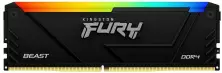 Оперативная память Kingston Fury Beast RGB 16GB DDR4-3200MHz, CL16-18-18, 1.35V