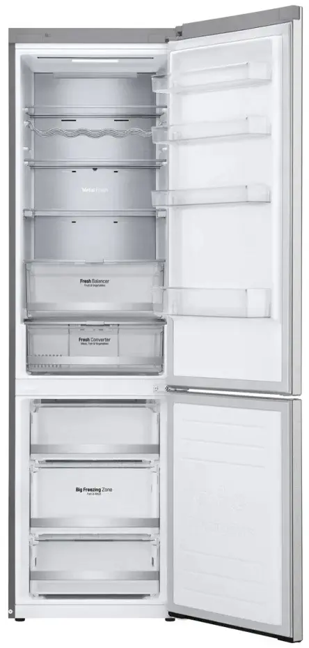Холодильник LG GA-B509MAUM, нержавеющая сталь на tehnoparc.md Холодильник LG GA-B509MAUM, нержавеющая сталь