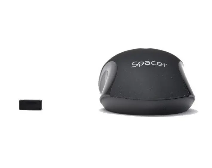 Mouse Spacer SPMO-W12, negru