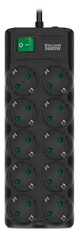 Protecție împotriva supratensiunii Sven SF-10E-16 3m, negru