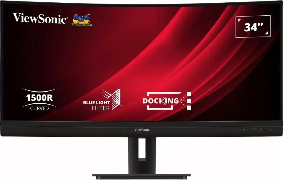 Монитор Viewsonic VG3456C, черный