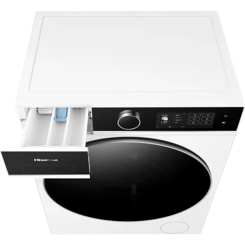 Maşină de spălat rufe Hisense WF5I8043BWF, alb pe tehnoparc.md Maşină de spălat rufe Hisense WF5I8043BWF, alb