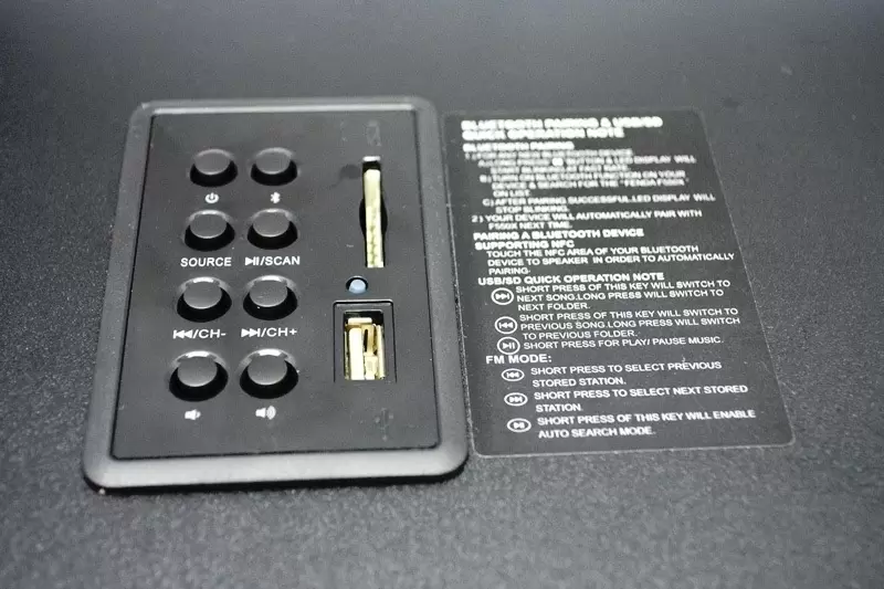 Boxe F&D F-550X, negru