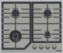 Газовая панель Wolser WL-F 6402 GT IC, нержавеющая сталь