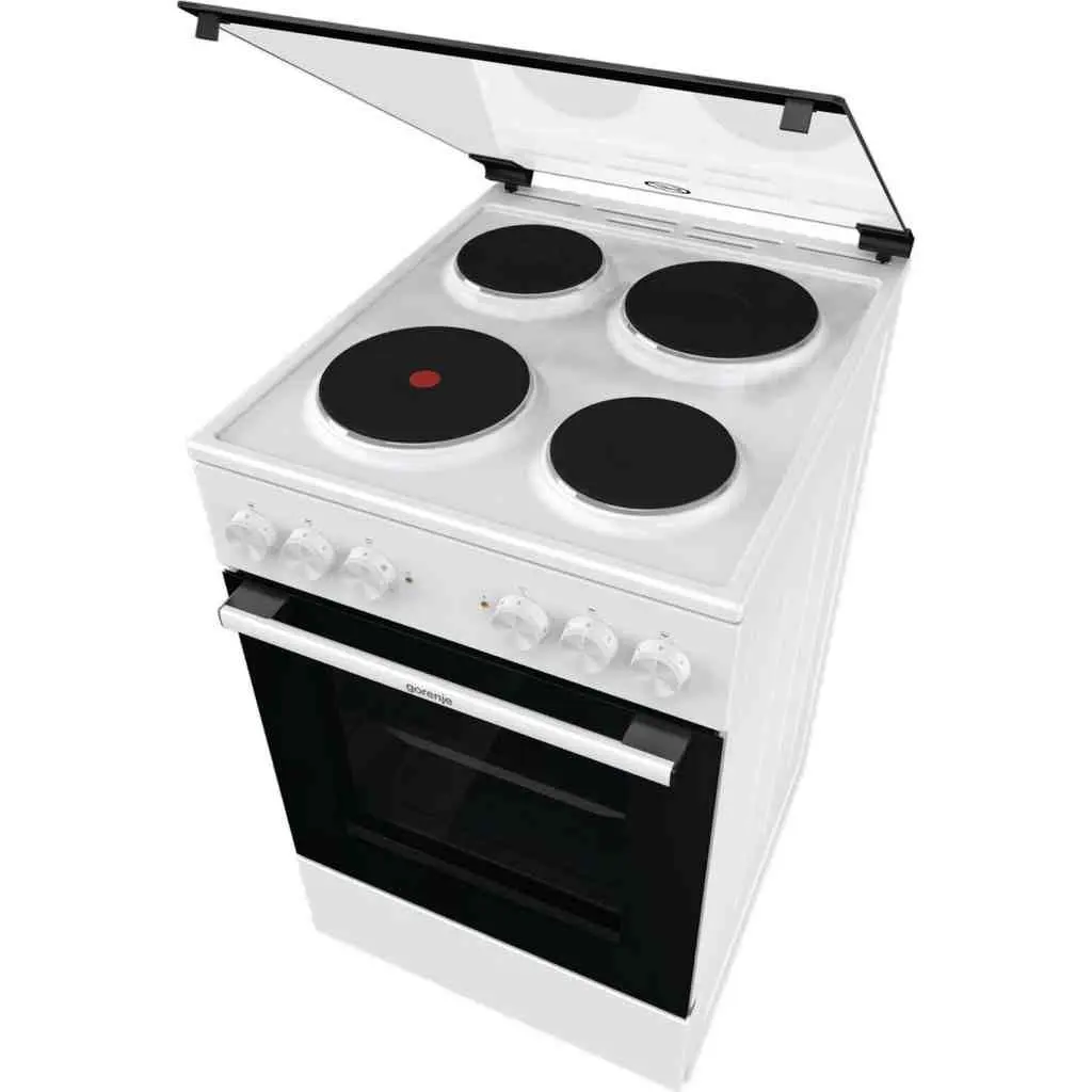Электрическая плита Gorenje GE5A21WH, белый на tehnoparc.md Электрическая плита Gorenje GE5A21WH, белый