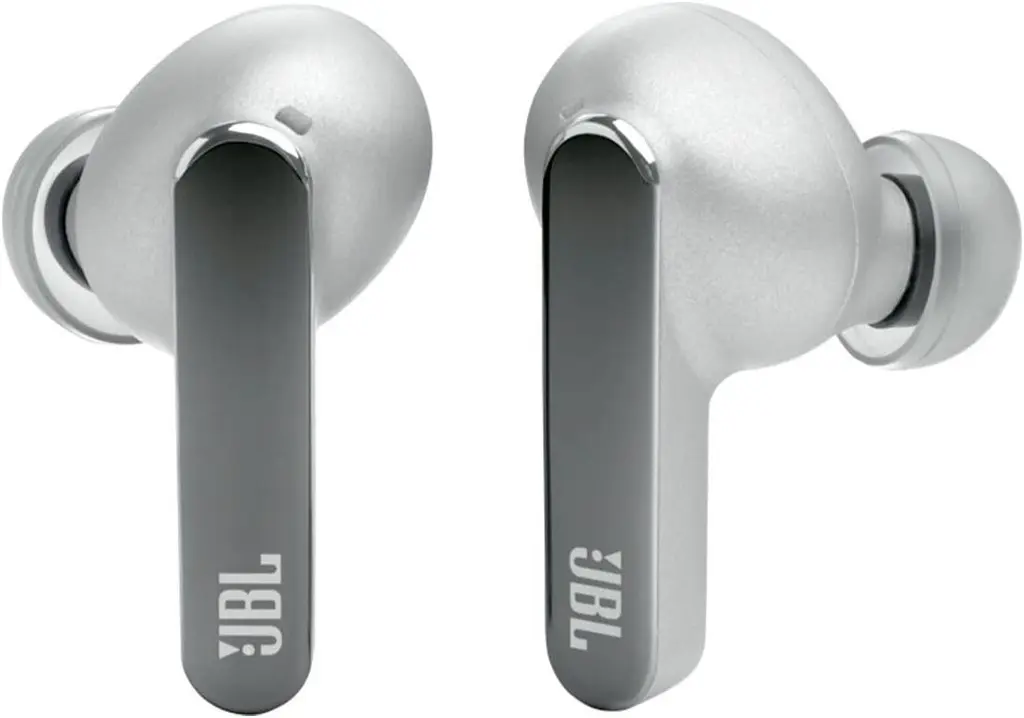 Căşti JBL Live Pro 2, argintiu