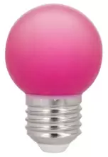 Лампа Forever Light E27 G45 2W 230v 5шт, розовый