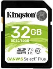 Карта памяти Kingston SDHC Canvas Select Plus, 32GB