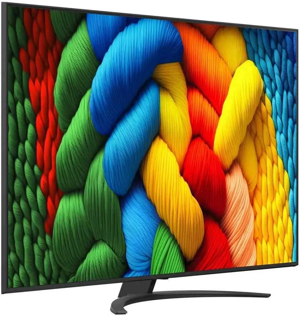 Televizor LG 65NANO81A6A, negru