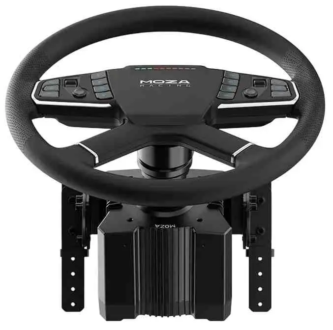 Volan pentru jocuri Moza Trucking Bundle, negru