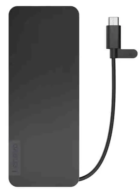 Stație de andocare Lenovo 4X11N40212, negru