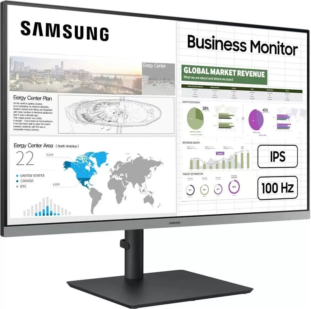 Monitor Samsung S27C430, negru