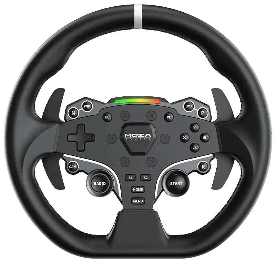 Volan pentru jocuri Moza R3 Racing for PC, negru