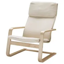 Fotoliu IKEA Pello, homlby natural