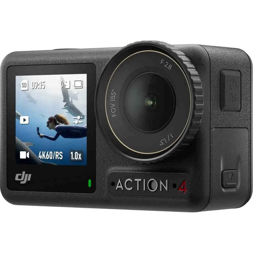 Cameră video sport DJI Osmo Action 4 Standard Combo, negru