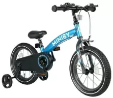 Bicicletă pentru copii Qplay Miniby 3in1 14, albastru deschis
