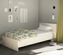 Кровать Haaus Remi 90x200см, светлый вяз