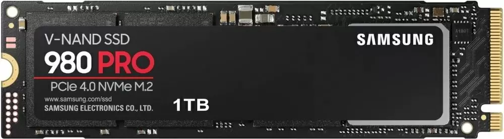 SSD накопитель Samsung 980 PRO M.2 NVMe, 1TB