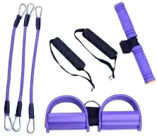 Bară fitness Hiperlion LLQ014, violet/negru
