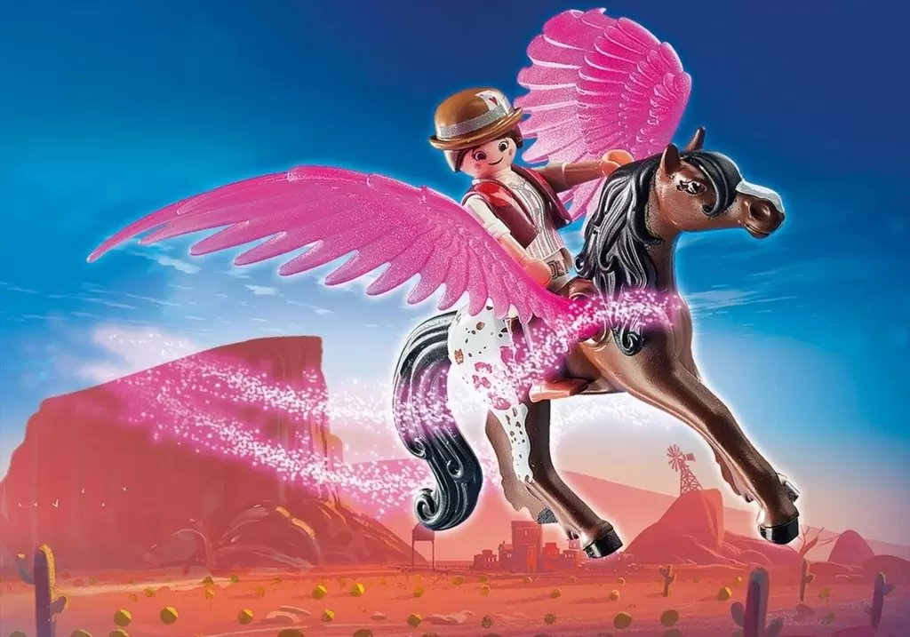 Игровой набор Playmobil Marla & Del with Pegasus