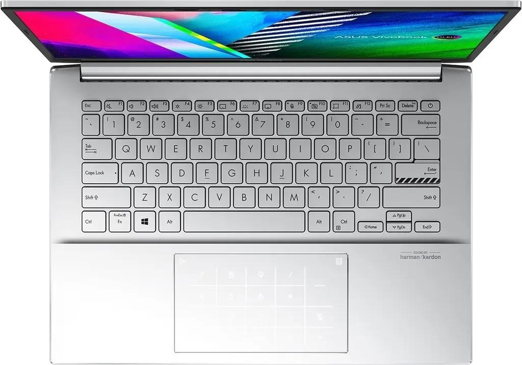 Laptop Asus Vivobook Pro 14 K3400PA (14"/WQXGA+/Core i5-11300H/16GB/512GB/Intel Iris Xe), argintiu