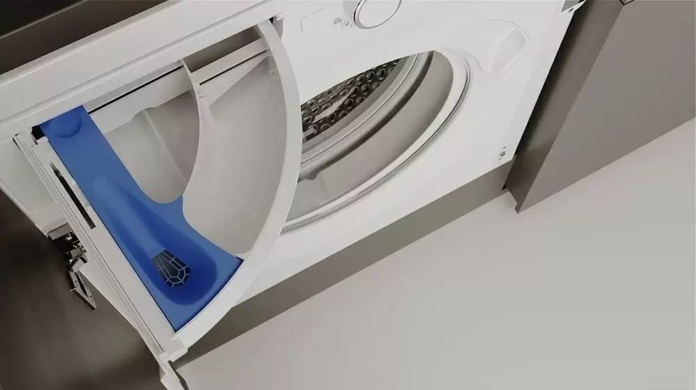 Maşină de spălat rufe încorporabilă Whirlpool BI WMWG 91485 EU, alb