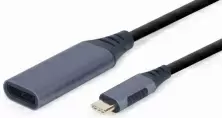 Переходник Gembird A-USB3C-DPF-01, серебристый/черный