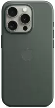 Husă de protecție Apple iPhone 15 Pro Max FineWoven Case with MagSafe, verde