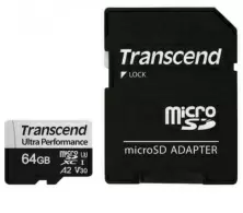 Card de memorie flash Transcend MicroSD TS64GUSD340S, 64GB