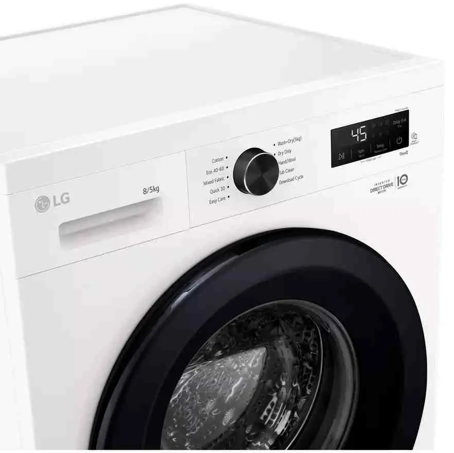 Maşină de spălat rufe LG W4X1085NWK, alb pe tehnoparc.md Maşină de spălat rufe LG W4X1085NWK, alb