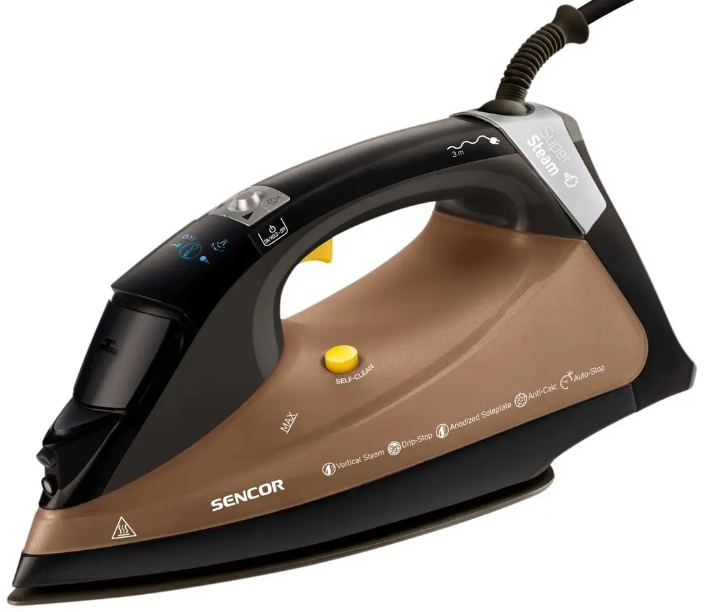 Fier de călcat Sencor SSI 9400BK, bronz