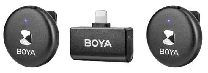 Микрофон Boya Omic-D-B Lightning, черный