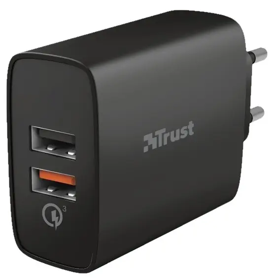 Încărcător Trust Qmax 30W, negru