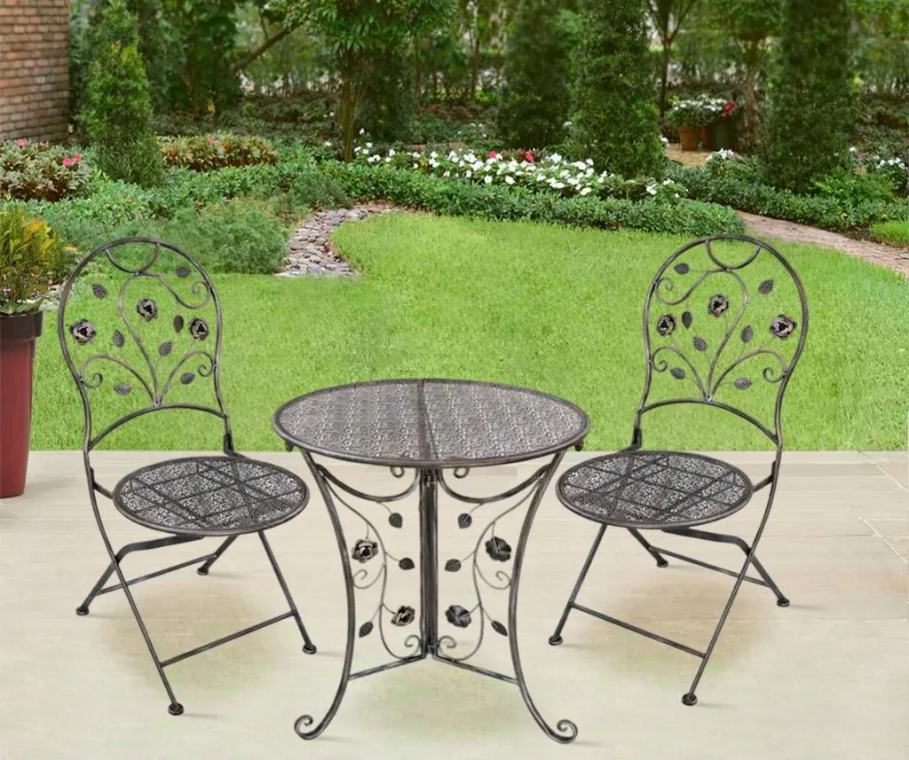 Set mobilă de grădină GardenLine GOM8251, cafeniu pe tehnoparc.md Set mobilă de grădină GardenLine GOM8251, cafeniu