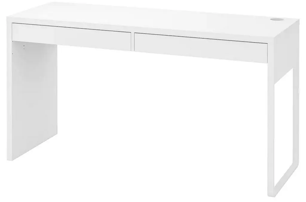 Masă de birou IKEA Micke 142x50cm, alb