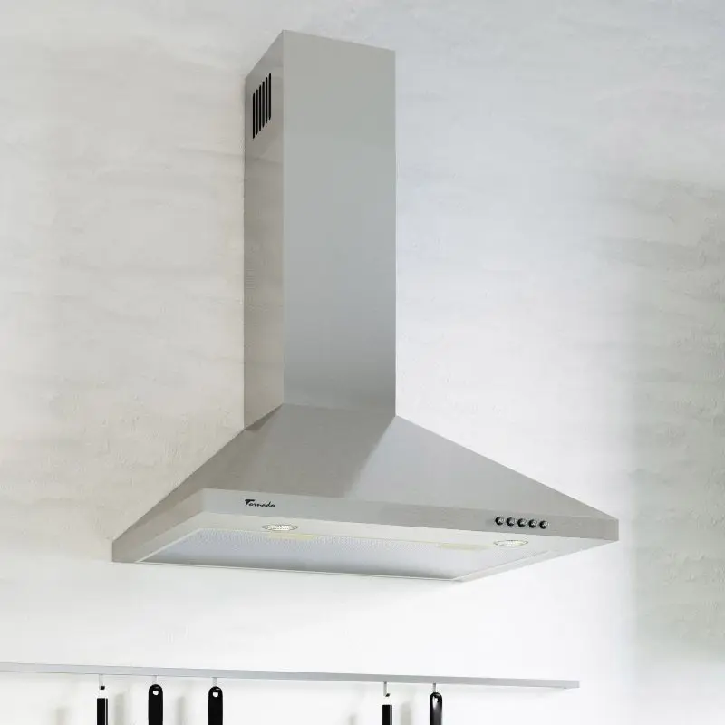 Hotă Tornado Kent 700 (60) LED, inox pe tehnoparc.md Hotă Tornado Kent 700 (60) LED, inox