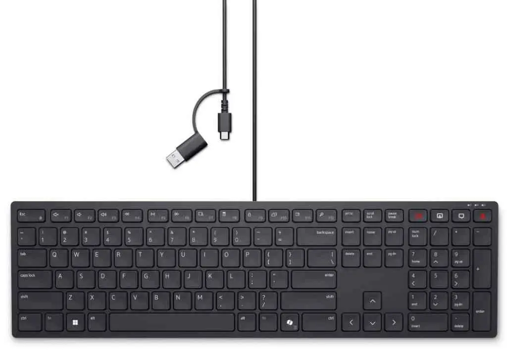 Tastatură Dell KB525C, negru