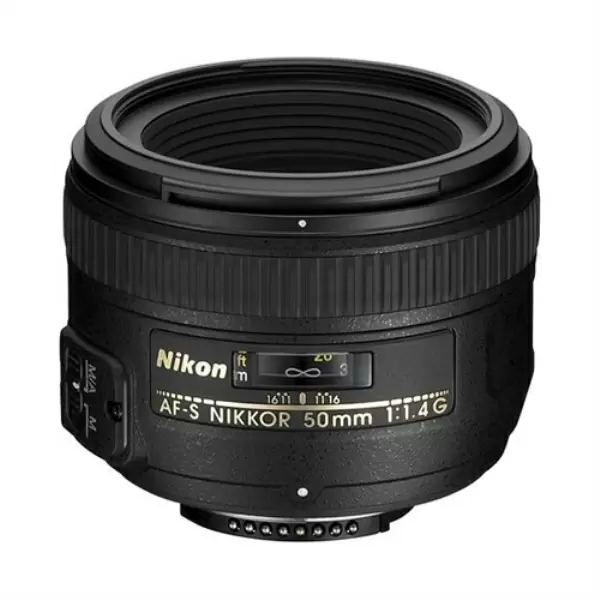 Объектив Nikon AF-S Nikkor 50mm f/1.4G, черный