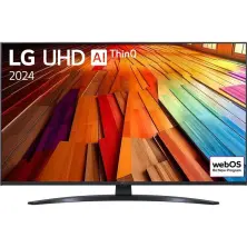 Телевизор LG 43UT81003LA, черный