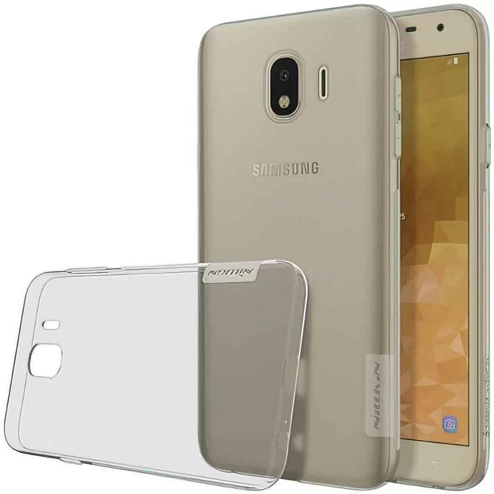 Чехол Nillkin Galaxy J4 Ultra thin TPU Nature, серый