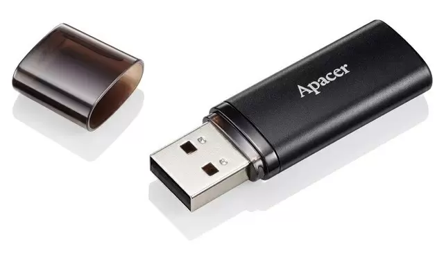 Flash USB Apacer AH25B 32GB, negru