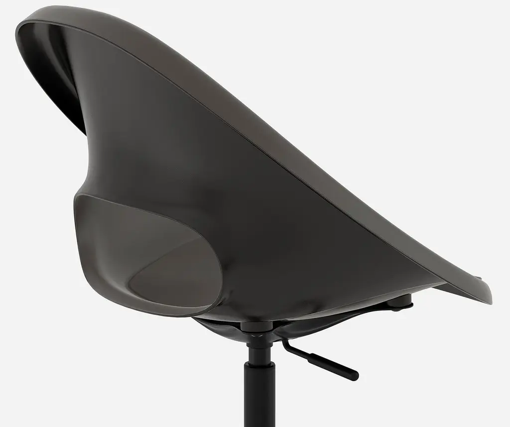 Scaun de birou IKEA Eldberget/Malskar rotativ, negru