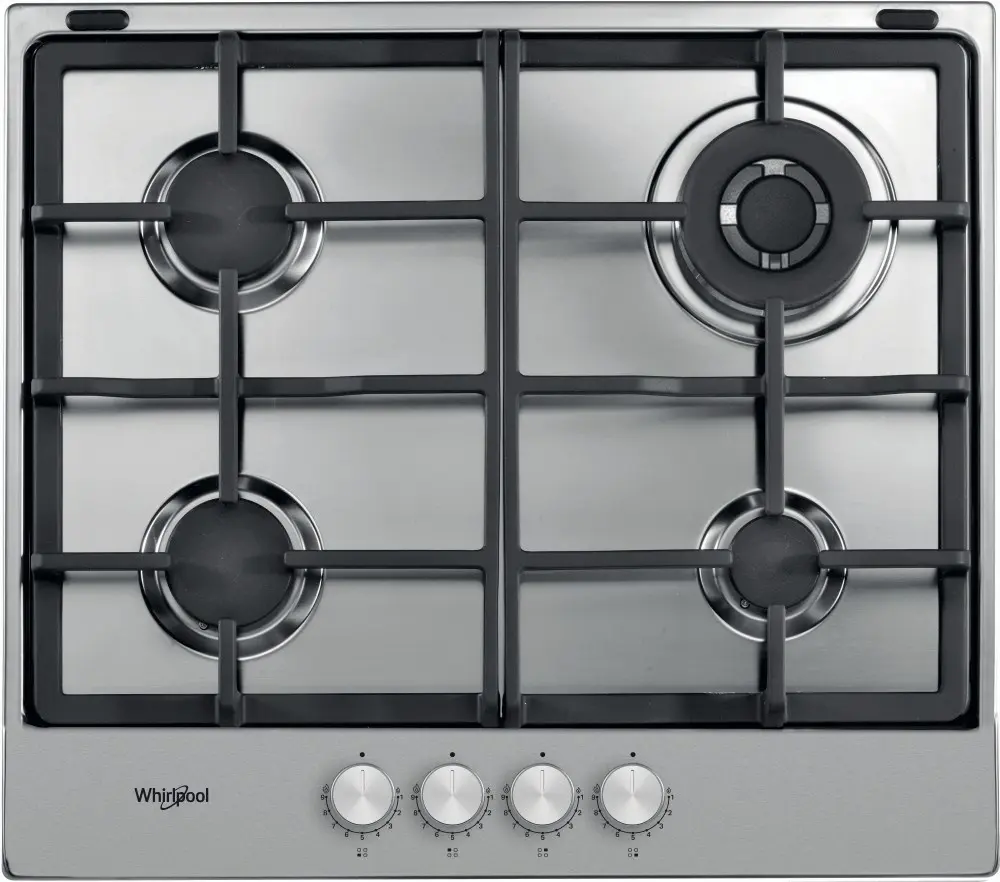 Plită incorporabilă cu gaz Whirlpool TGML 661 IX, inox pe tehnoparc.md Plită incorporabilă cu gaz Whirlpool TGML 661 IX, inox