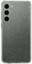 Чехол Spigen Samsung Galaxy S23+ Liquid Crystal Glitter, прозрачный