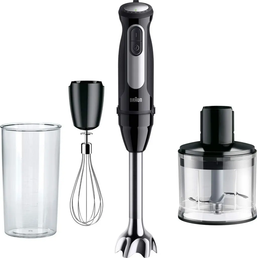 Блендер Braun MQ55236MBK, черный на tehnoparc.md Блендер Braun MQ55236MBK, черный
