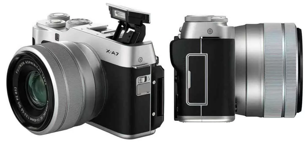 Системный фотоаппарат Fujifilm X-A7 + XC 15-45mm, черный/серебристый