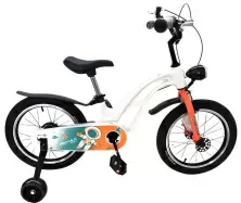 Детский велосипед TyBike BK-6 14, белый/оранжевый