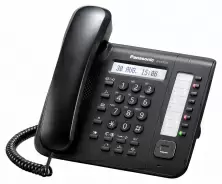 Telefon cu fir Panasonic KX-DT521RU-B, negru