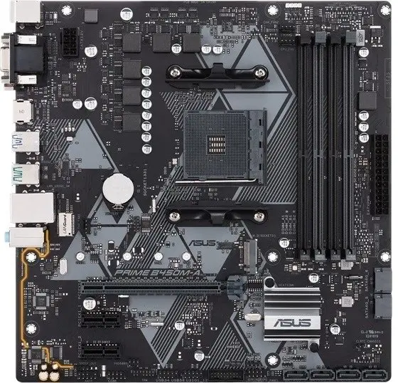 Материнская плата Asus Prime B450M-A/CSM
