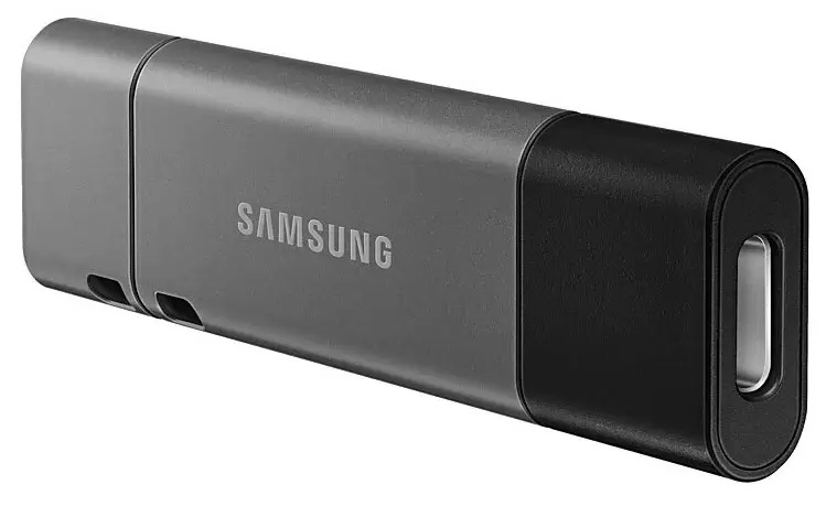 USB-флешка Samsung DUO Plus 32GB, черный/серый